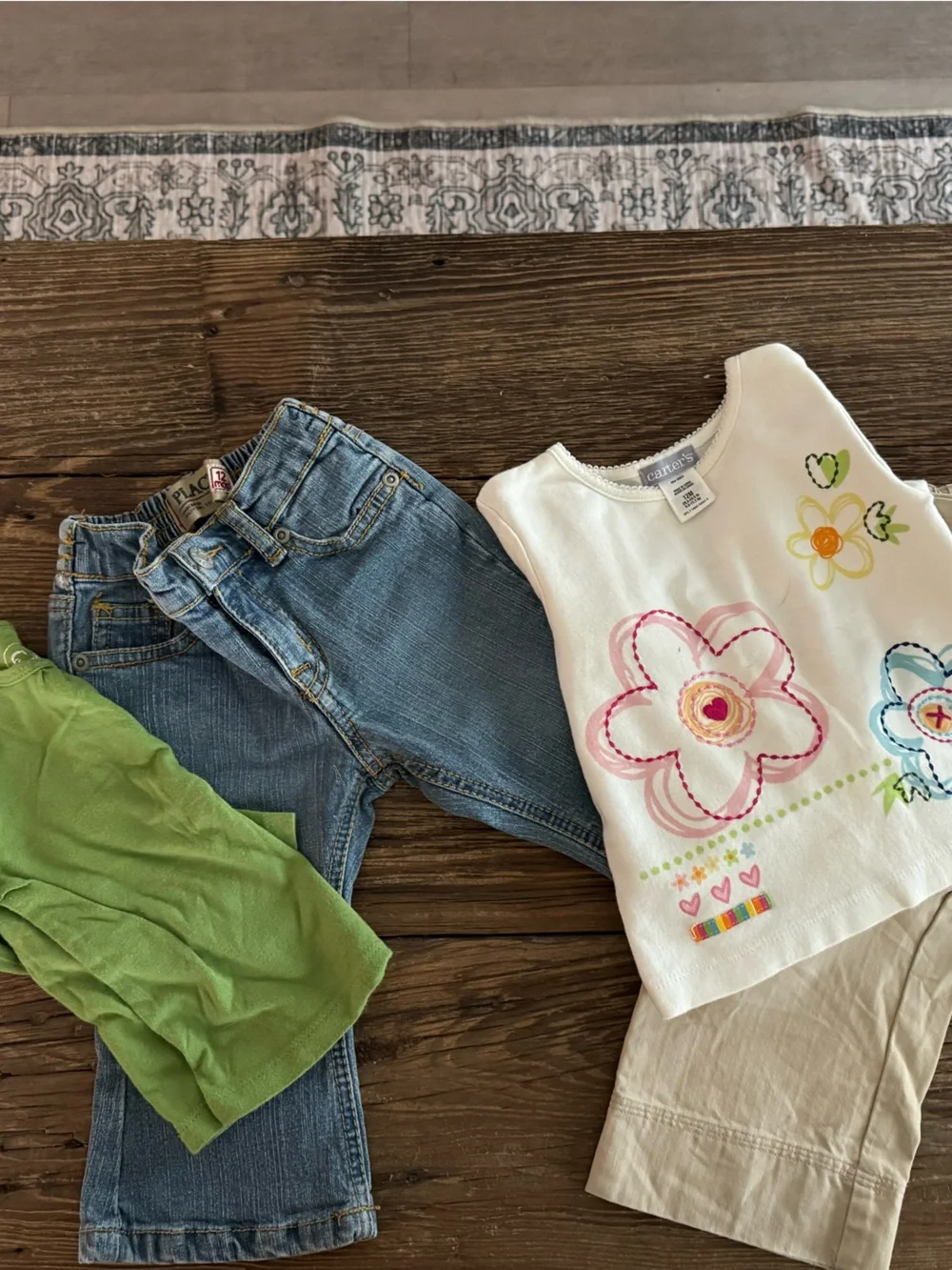 Girls Pink 'Be Nice' Butterfly Graphic Tank Top